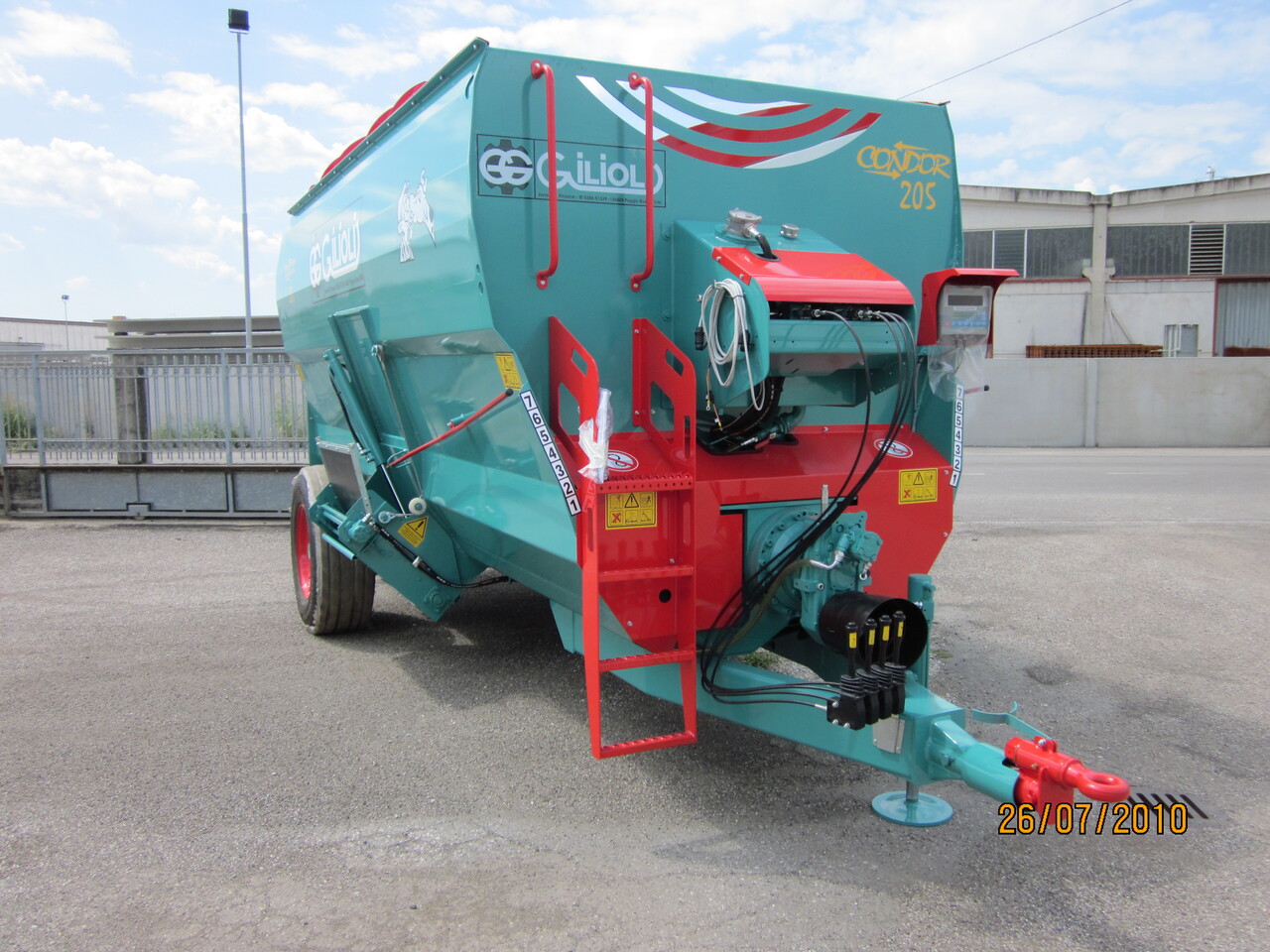 Gilioli condor - Forage mixer wagon: picture 2