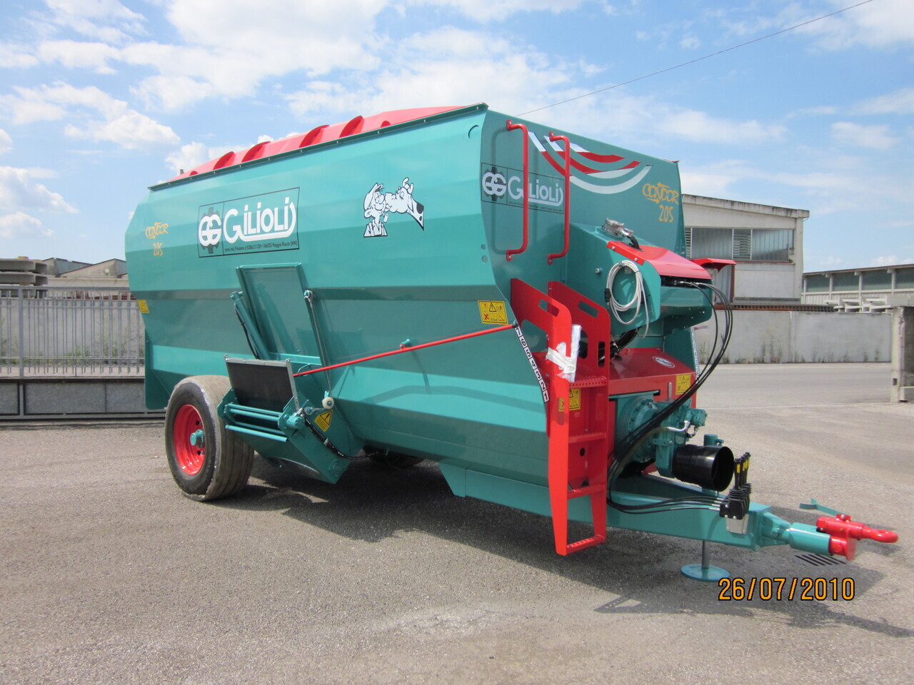 Gilioli condor - Forage mixer wagon: picture 1