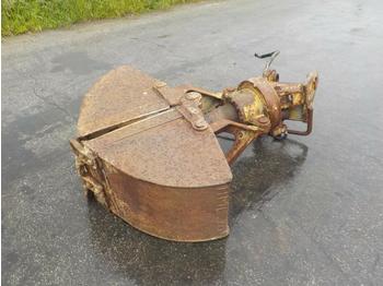 Clamshell bucket 14" Hydraulic Rotating Clamshell Bucket: picture 1