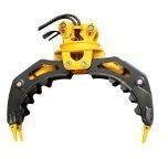 AME Hydraulic 360° Rotating Grab - Grapple for Excavator: picture 3