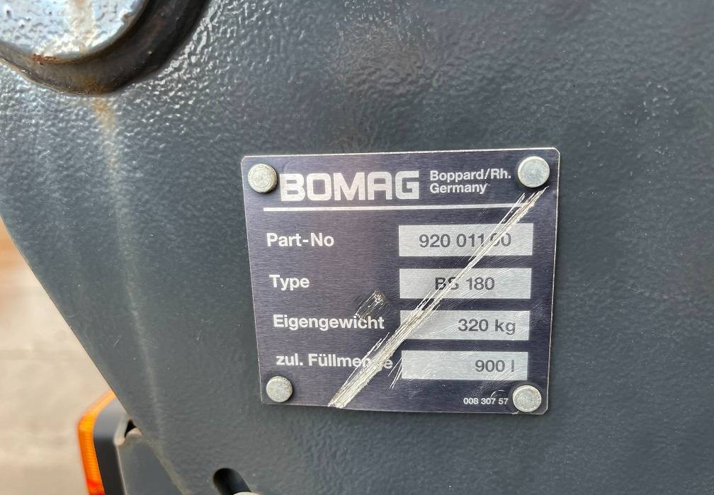 Bomag bs180  - Attachment for Road roller: picture 5