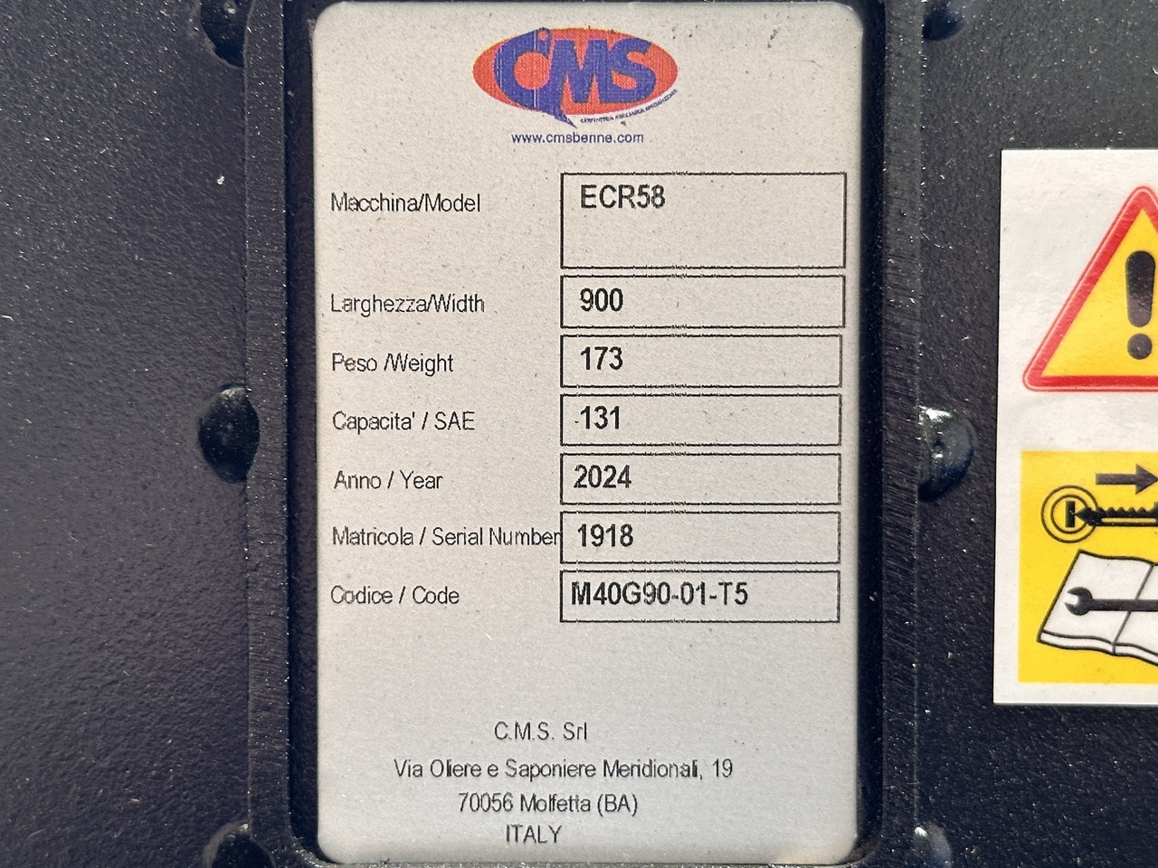 CMS 900 - Sorting bucket for Construction machinery: picture 5