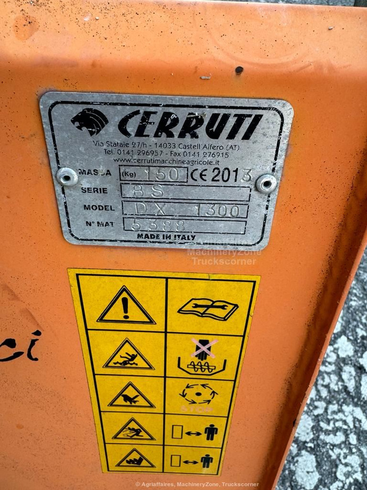 Cerruti 130cm - Snow plough for Utility/ Special vehicle: picture 2