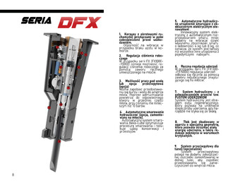 New Hydraulic hammer for Excavator DEMOQ DFX3200 Hydraulic breaker 3200 kg: picture 3