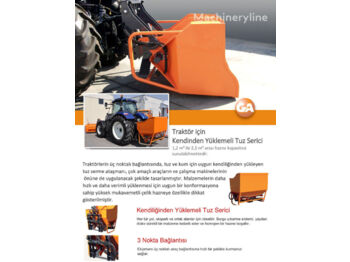 New Sand/ Salt spreader GALEN Salt Spreader for tractor: picture 1