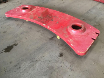 Counterweight for Construction machinery Grove Grove GMK 3055 counterweight 1,0 Ton: picture 3
