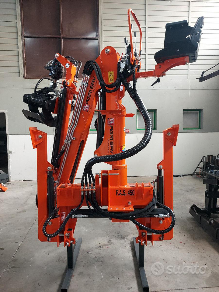Gru- caricatore forestale pas450 - Loader crane for Forestry equipment: picture 3