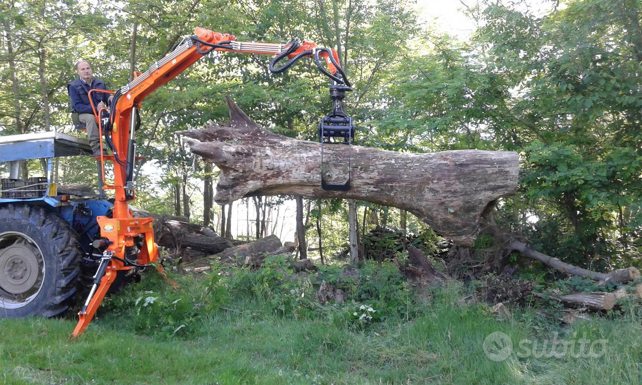 Gru- caricatore forestale pas450 - Loader crane for Forestry equipment: picture 5