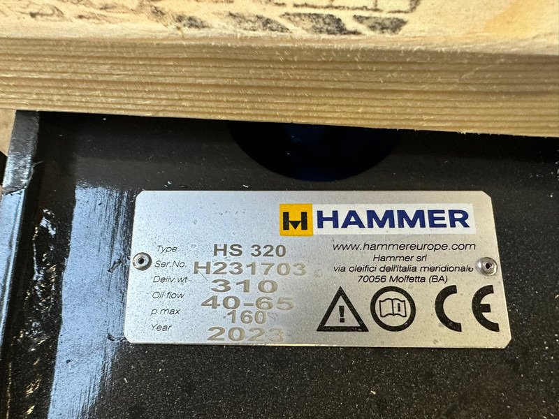 New Hydraulic hammer Hammer HS320: picture 9