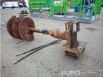 Auger for Excavator Hydraulic Auger 65mm Pin to suit 13 Ton Excavator: picture 1