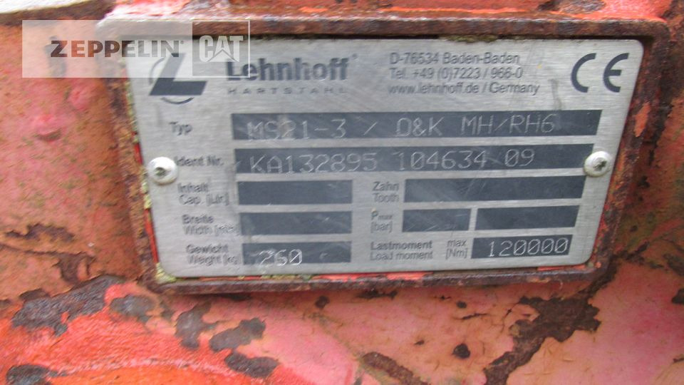 Lehnhoff MS21  - Quick coupler for Construction machinery: picture 3