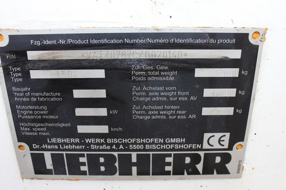 Liebherr L 507 - Blade for Construction machinery: picture 5