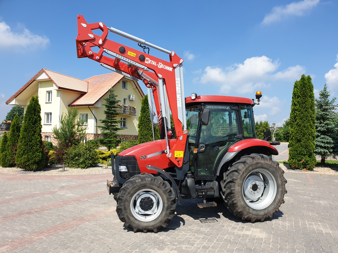 Metal-Technik Ładowacz czołowy do CASE FARMALL - Front loader for tractor for Farm tractor: picture 3