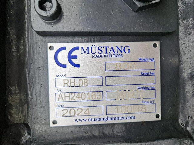 Mustang RH08 Abbruch-Pulverisierer - Hydraulic hammer: picture 3