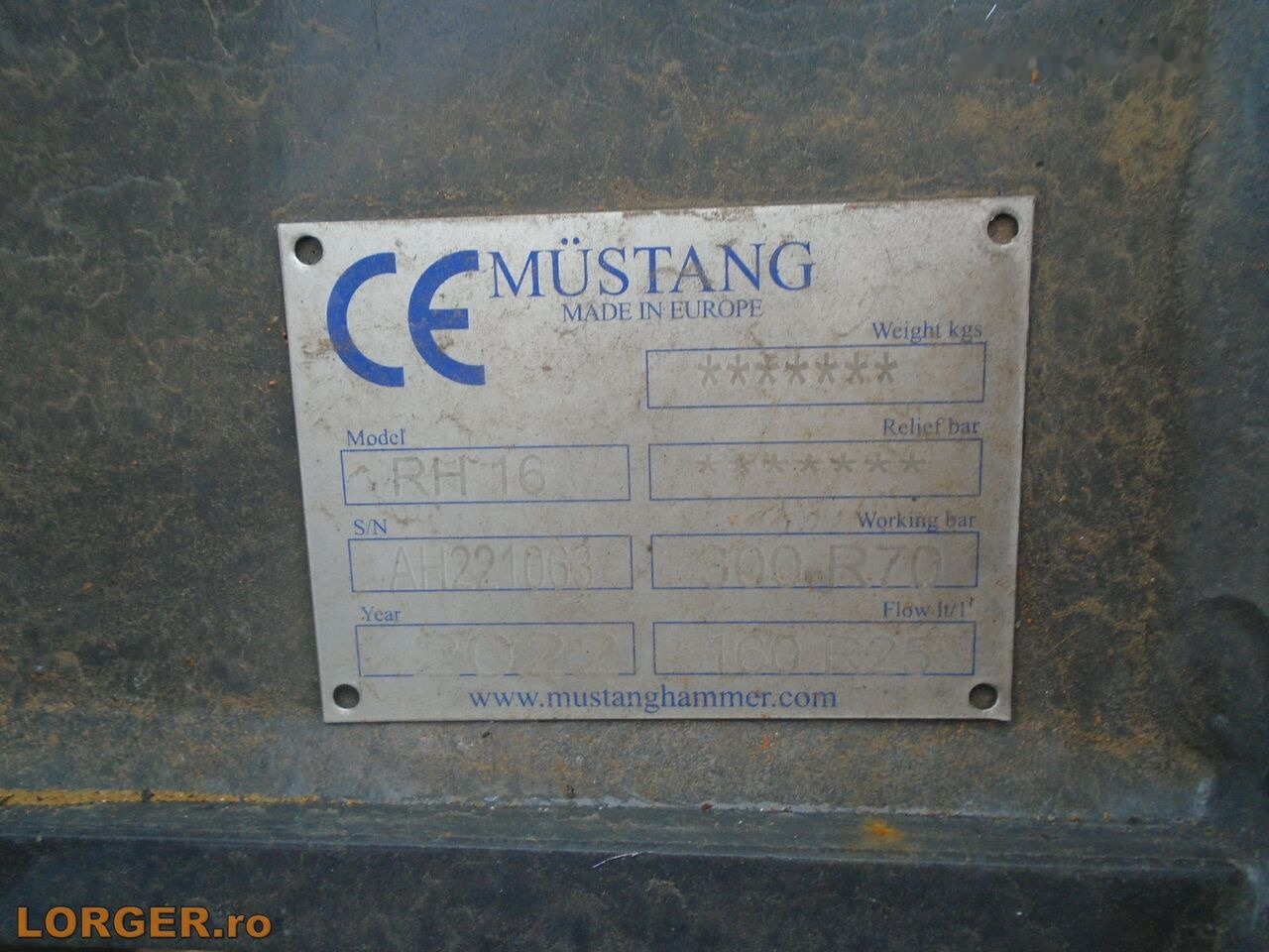 Mustang RH16 - Demolition shears for Construction machinery: picture 5
