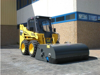 New SWEEPER ATTACHMENT - NG ATTACMENTS - Broom for Construction machinery: picture 1