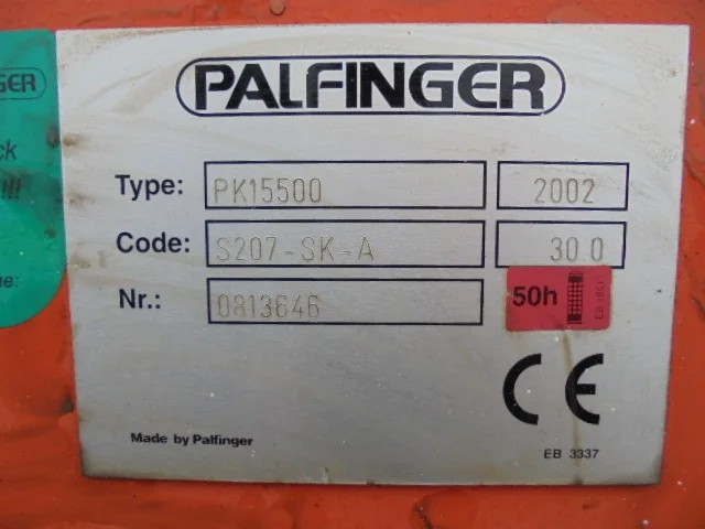 Palfinger PK 15500 - Boom: picture 5