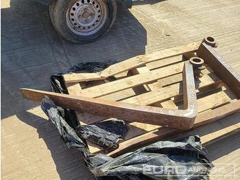 Forks for Material handling equipment Pallet Tynes to suit Forklift (2 of): picture 1