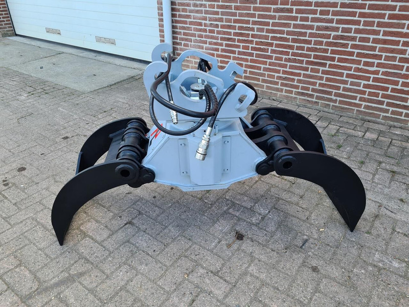 Pladdet houtgrijper - Grapple for Construction machinery: picture 2