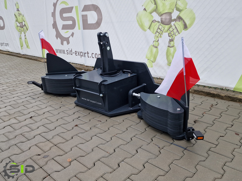 SID AGRIBUMPER / FRONTGEWICHT Frontbalast Stahlgewicht 430 KG - Counterweight for Farm tractor: picture 5