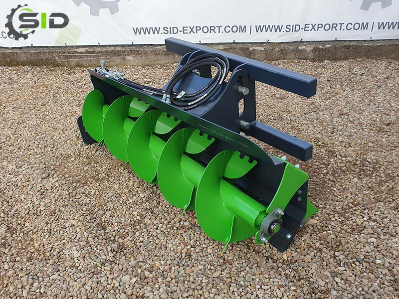 New Blade for Agricultural machinery SID FUTTERSCHNECKE TMR /  TMR feed pusher 1,0 m: picture 7