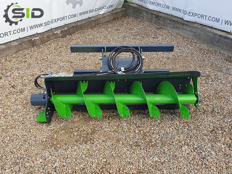 New Blade for Agricultural machinery SID FUTTERSCHNECKE TMR /  TMR feed pusher 1,0 m: picture 8