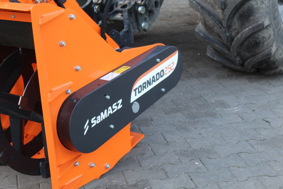 New Snow blower for Farm tractor Samasz Tornado 252-Profischneefräse-Front-Heck: picture 20