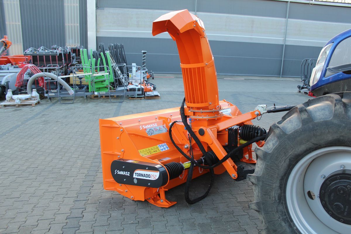 New Snow blower for Farm tractor Samasz Tornado 252-Profischneefräse-Front-Heck: picture 6