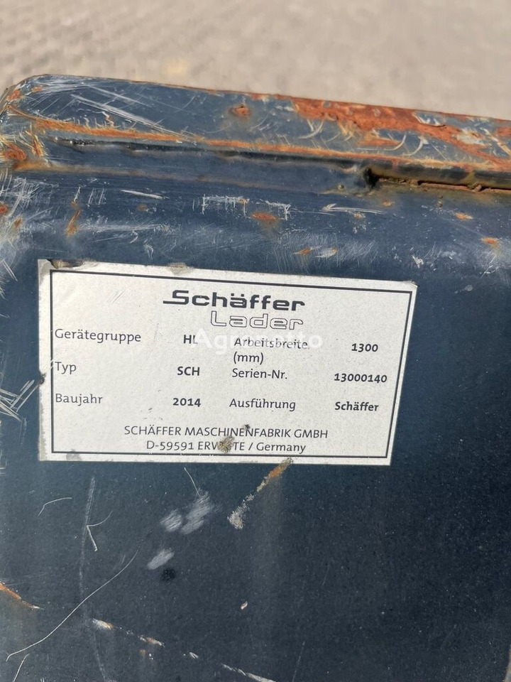 Schäffer Schaufel 1300 mm - Excavator bucket for Construction machinery: picture 4