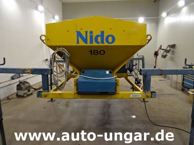Sand/ Salt spreader for Utility/ Special vehicle Schmidt Nido 90 Bandstreuer Radnabenantrieb edelstahl intern 180: picture 7