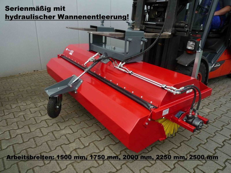 Staplerkehrmaschinen 1,75 m einschl. hydr. Entle  - Broom for Utility/ Special vehicle: picture 1