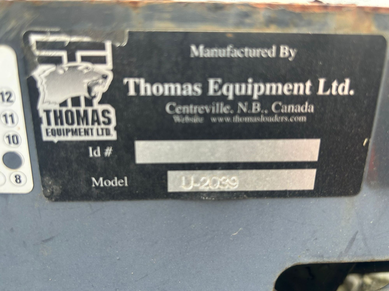 THOMAS U-2039 - Blade for Construction machinery: picture 5