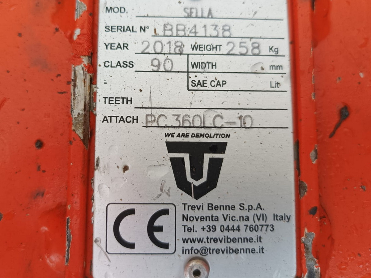 TREVI BENNE FR28P - Demolition shears for Construction machinery: picture 5