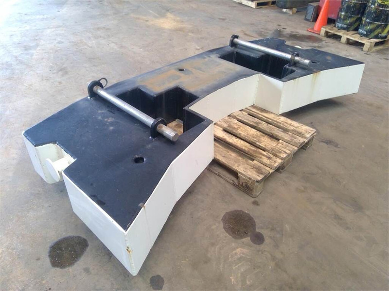 Terex Challenger 3160 counterweight 2,26 Ton - Counterweight for Construction machinery: picture 3
