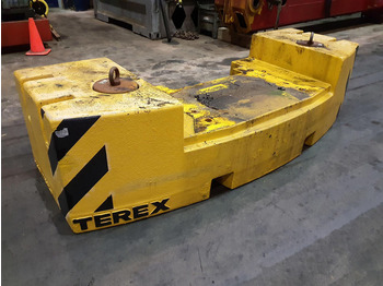 Terex Demag AC 50-1 counterweight 7450kg - Counterweight for Construction machinery: picture 1