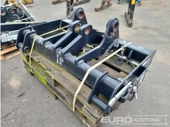 Quick coupler Unused Hydraulic QH to suit Telehandler, Forks: picture 1