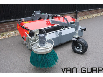 Weidemann Veegmachine met hydraulische opvangbak en zijborstel 180cm - Broom for Utility/ Special vehicle: picture 1