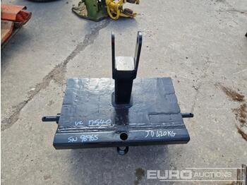 Counterweight for Agricultural machinery Weight Pack to suit 3 Point Linkage: picture 1
