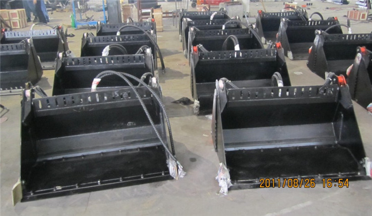 XCMG 0104 4 in 1 bucket for mini excavator / backhoe loader/ tractor - Loader bucket for Construction machinery: picture 5