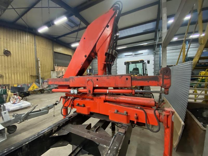 Nc REMORQUE BENNE GRUE CALORIFUGE - Loader crane: picture 4