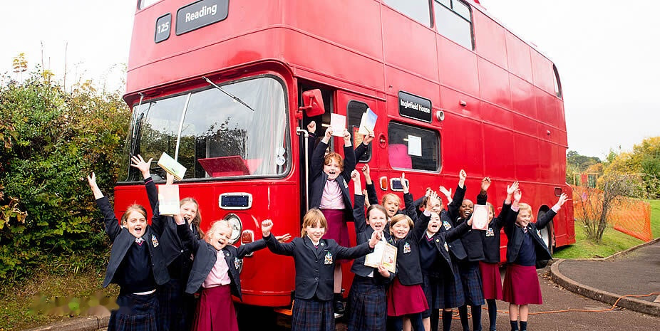 British Bus mobile EDUCATIONAL traditional & modern London buses available! - Double-decker bus: picture 2