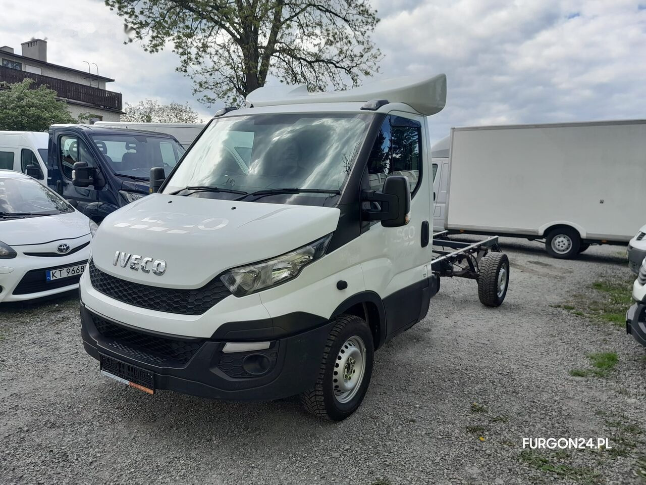 IVECO DAILY 35S11 RAMA DO ZABUDOWY NR 599 - Mini artic tractor unit: picture 1