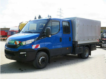 Open body delivery van, Combi van Iveco Daily 60 C 18 Pritsche Doppelkabine: picture 1