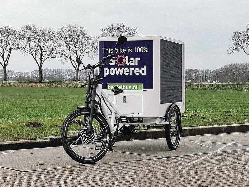 SUNRIDER Solar POWERED cargobike - Panel van: picture 1