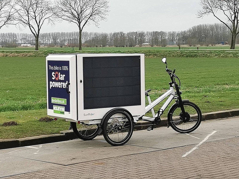 SUNRIDER Solar POWERED cargobike - Panel van: picture 3