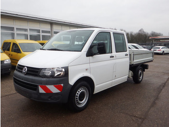 Open body delivery van VW Transporter T5 2,0l TDI DoKa 4Motion Syncro from  Germany, 11700 EUR for sale - ID: 2304700