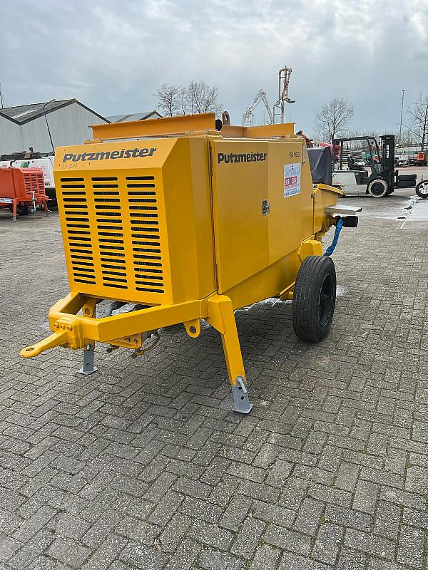 2014 PUTZMEISTER  BSA1005 DC  trailer mounted. - Stationary concrete pump: picture 1
