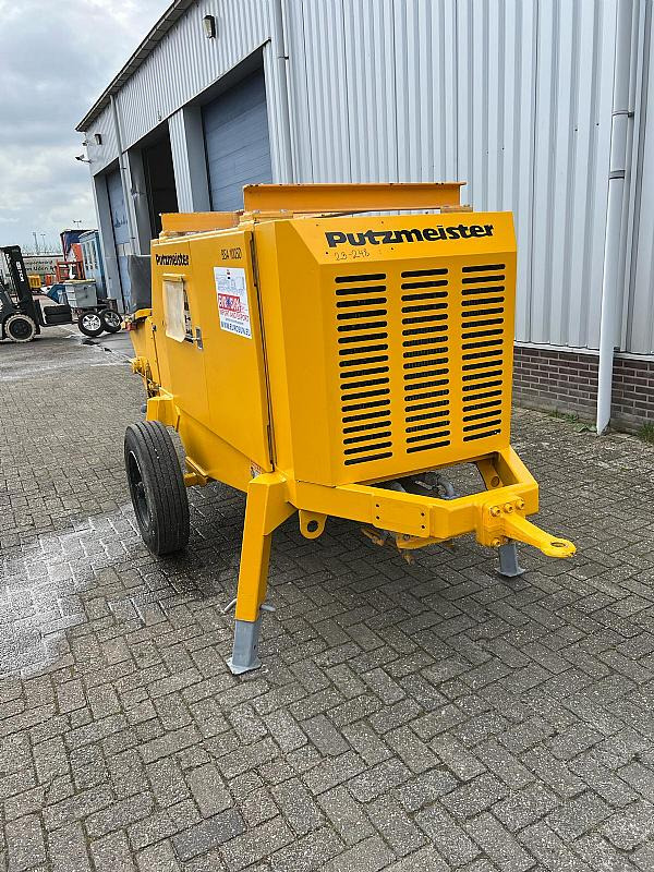 2014 PUTZMEISTER  BSA1005 DC  trailer mounted. - Stationary concrete pump: picture 3