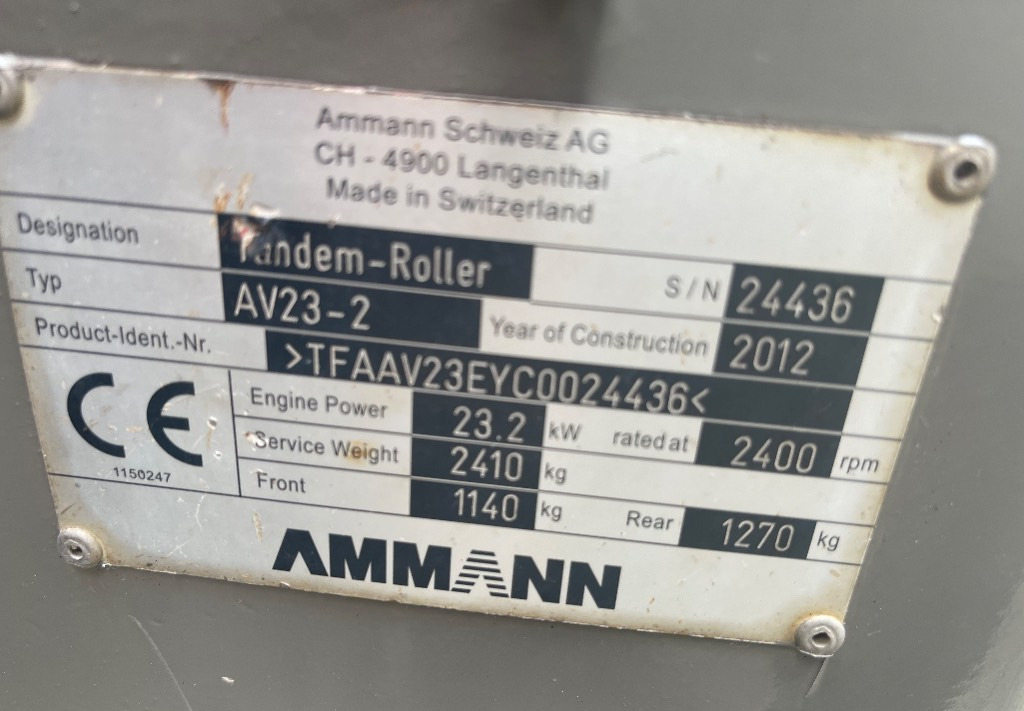 Ammann AV 23-2  - Roller: picture 5