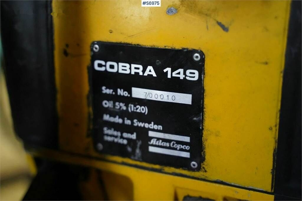 Atlas Copco COBRA 149 Rock drill - Concrete equipment: picture 5